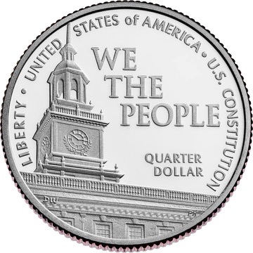 U.S. Constitution quarter